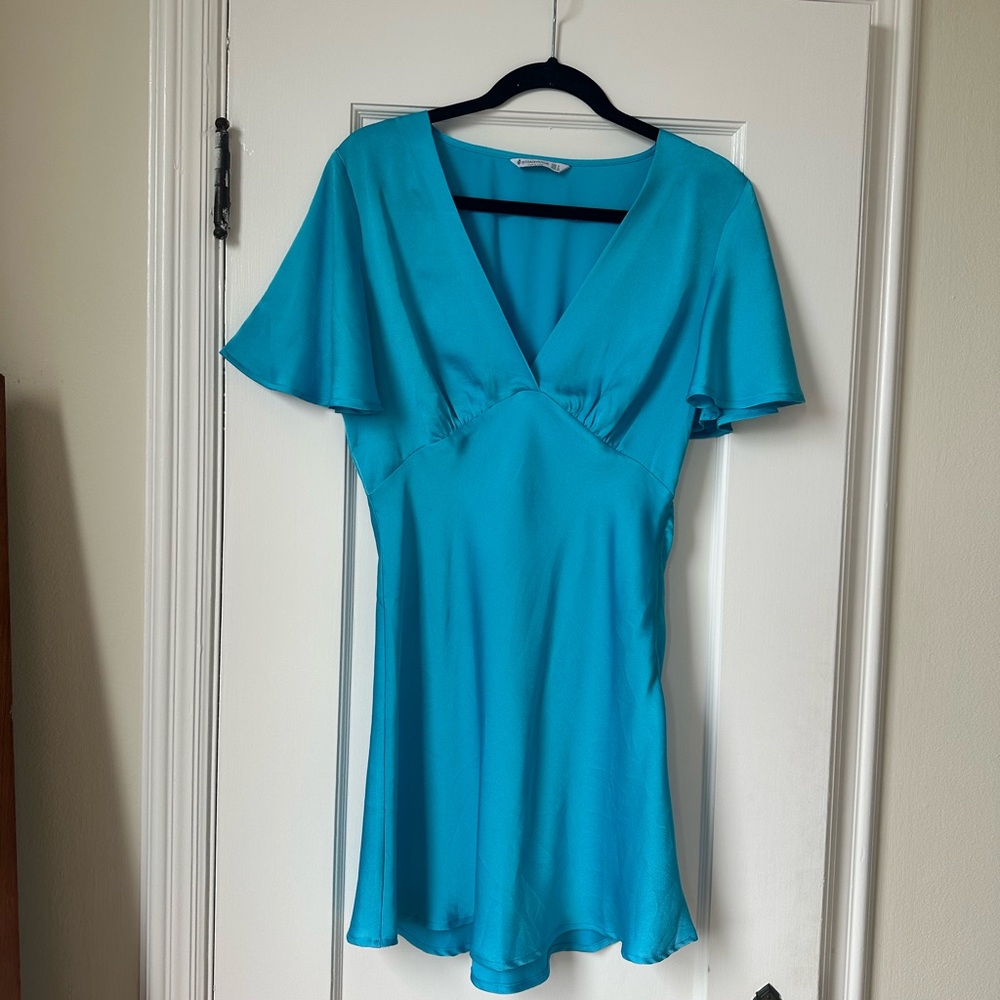 Blue Mini Dress